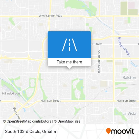 Mapa de South 103rd Circle
