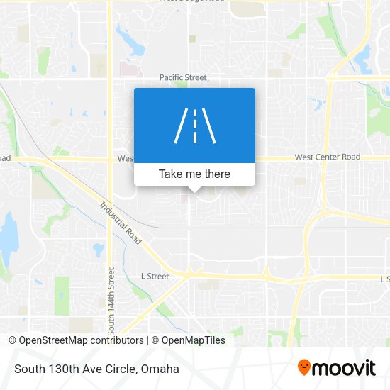 Mapa de South 130th Ave Circle