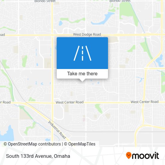 Mapa de South 133rd Avenue