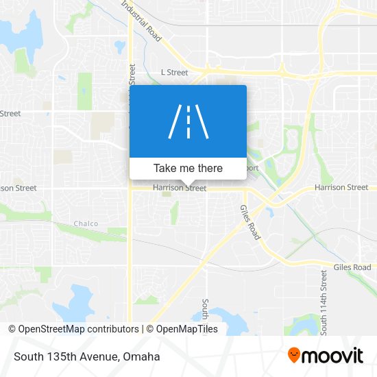 Mapa de South 135th Avenue