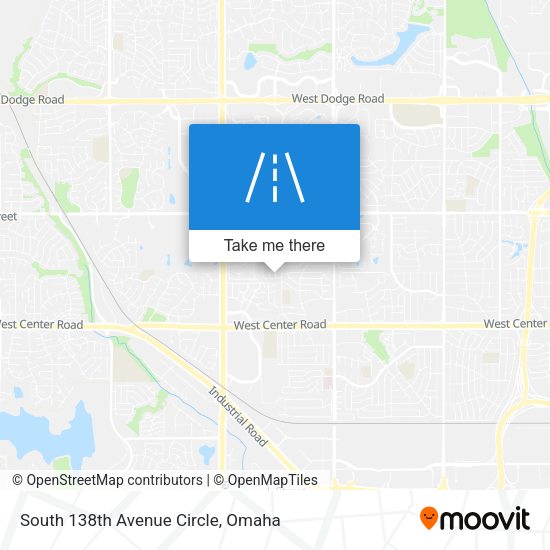 Mapa de South 138th Avenue Circle