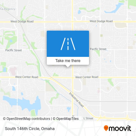 Mapa de South 146th Circle