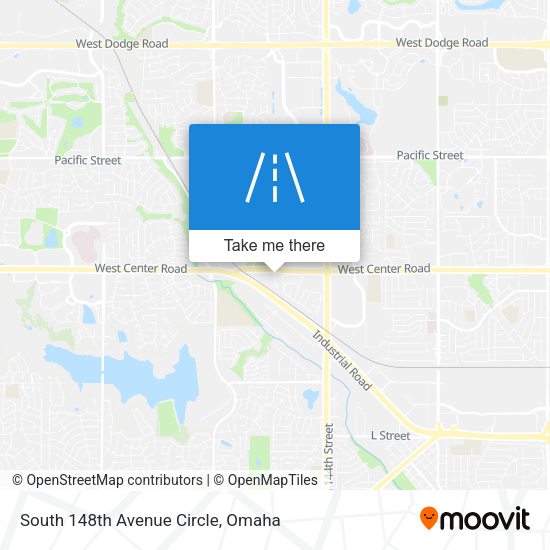 Mapa de South 148th Avenue Circle