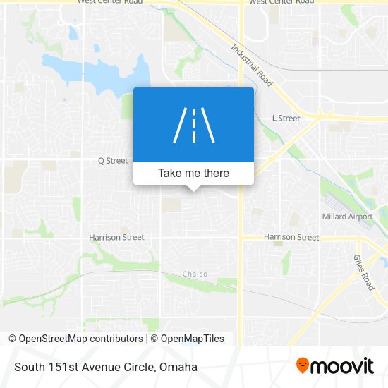 Mapa de South 151st Avenue Circle