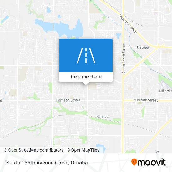 Mapa de South 156th Avenue Circle