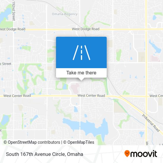 Mapa de South 167th Avenue Circle