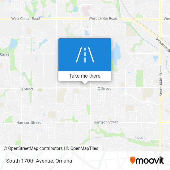 Mapa de South 170th Avenue