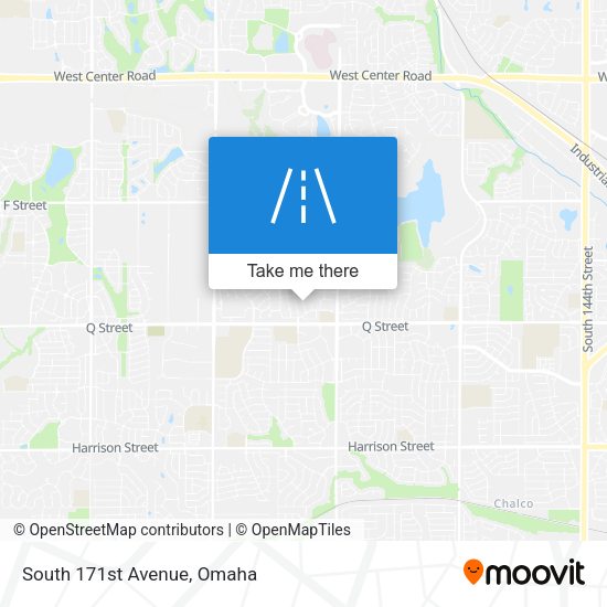 Mapa de South 171st Avenue