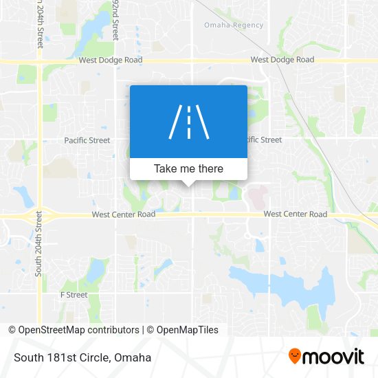 Mapa de South 181st Circle