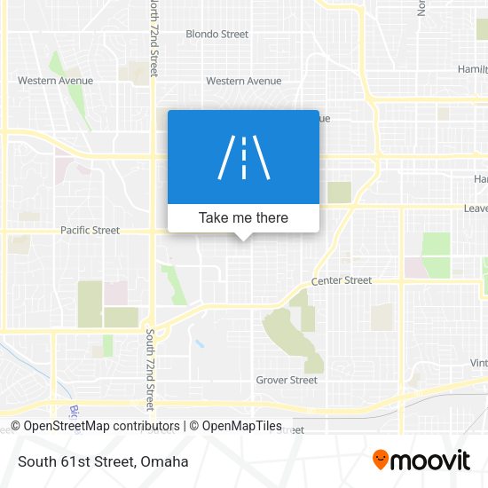 Mapa de South 61st Street