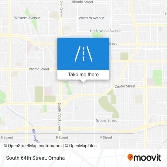Mapa de South 64th Street