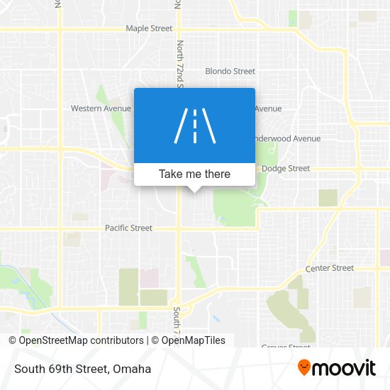 Mapa de South 69th Street