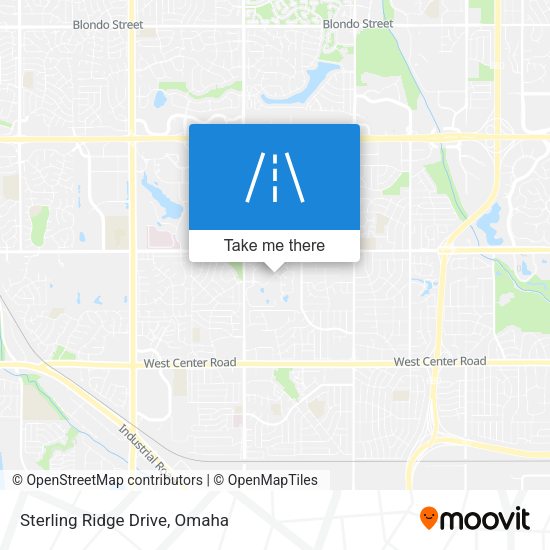 Sterling Ridge Drive map