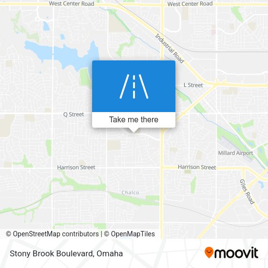 Stony Brook Boulevard map