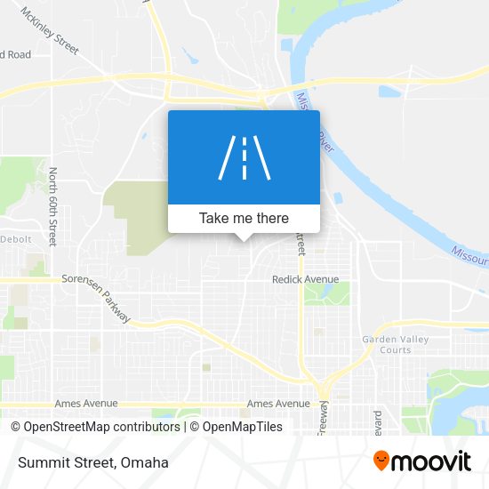 Mapa de Summit Street