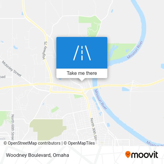 Mapa de Woodney Boulevard