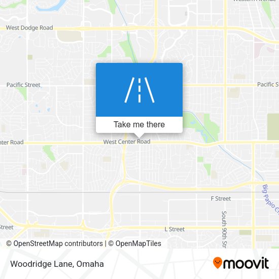Mapa de Woodridge Lane