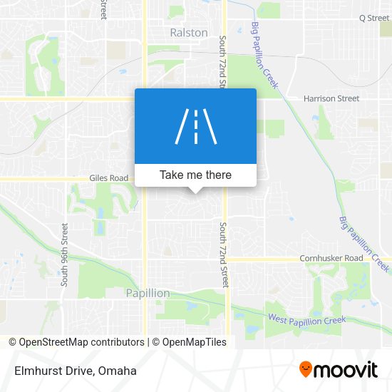 Mapa de Elmhurst Drive