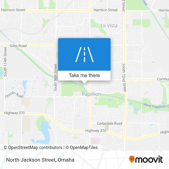 Mapa de North Jackson Street