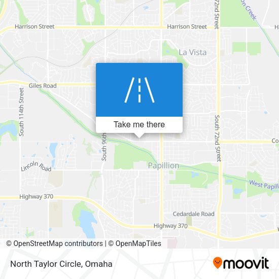 Mapa de North Taylor Circle