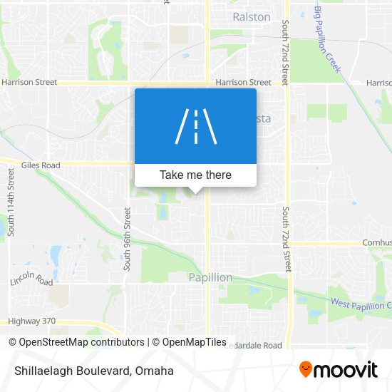 Mapa de Shillaelagh Boulevard