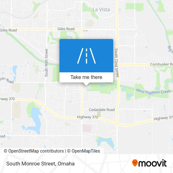 Mapa de South Monroe Street
