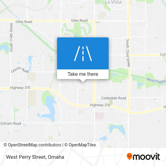 Mapa de West Perry Street