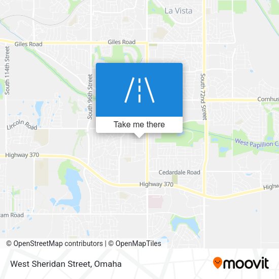 West Sheridan Street map