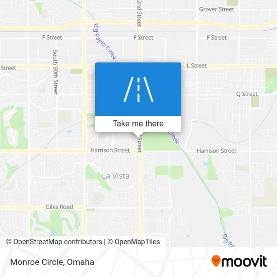 Monroe Circle map