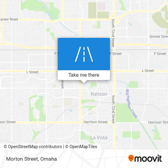 Mapa de Morton Street