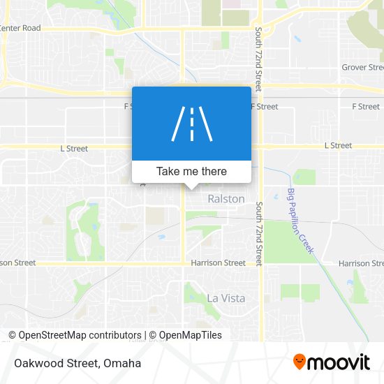 Mapa de Oakwood Street