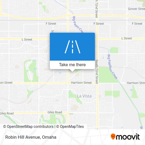 Mapa de Robin Hill Avenue