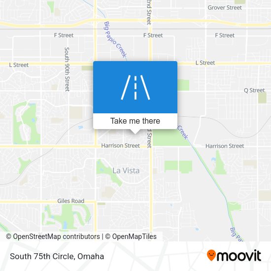 Mapa de South 75th Circle
