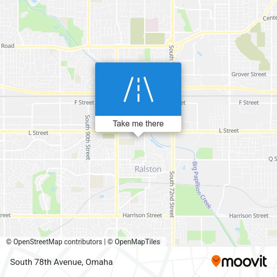 Mapa de South 78th Avenue