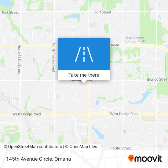 Mapa de 145th Avenue Circle