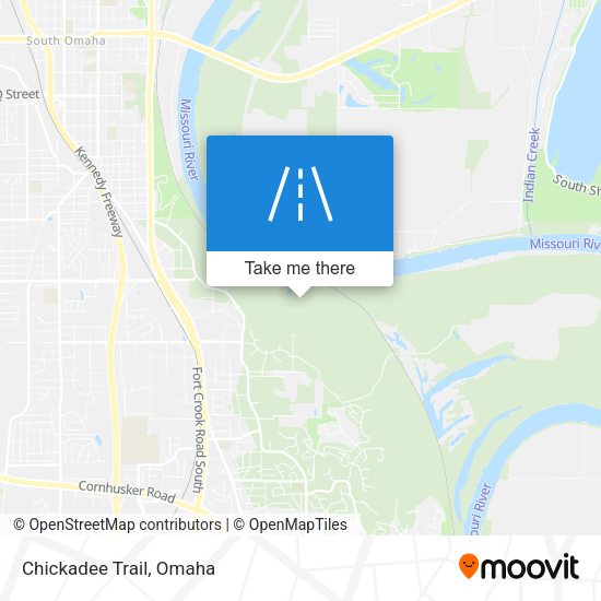 Mapa de Chickadee Trail