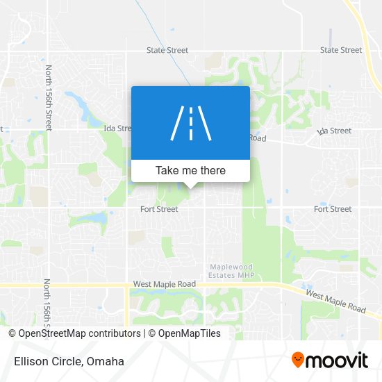 Mapa de Ellison Circle