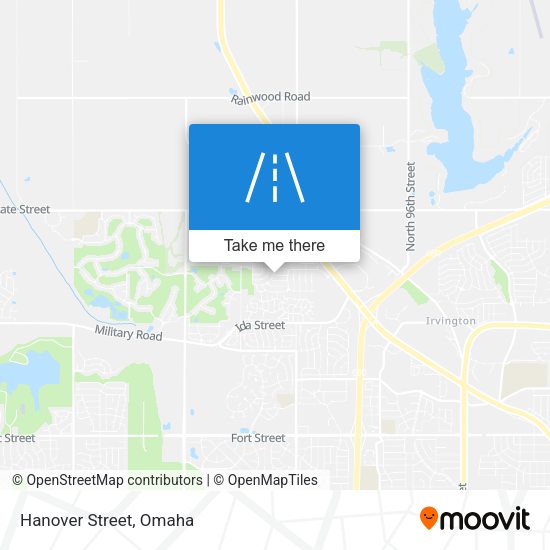 Mapa de Hanover Street