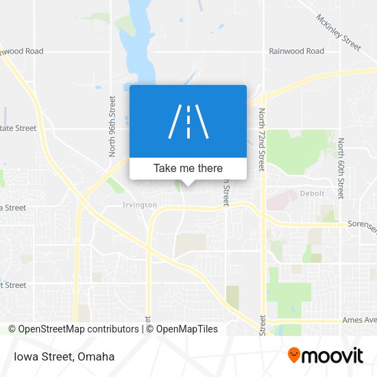 Mapa de Iowa Street