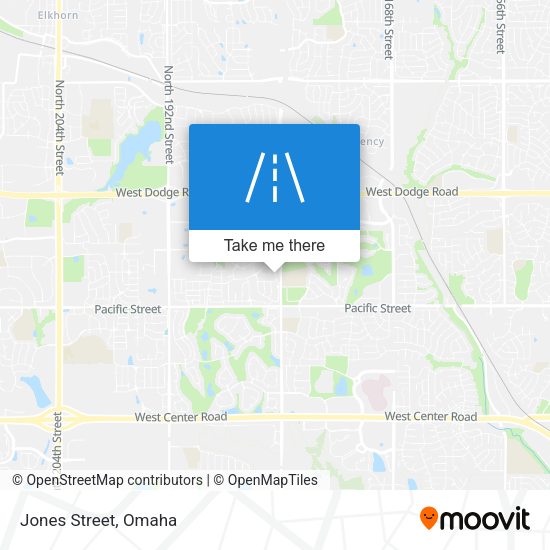 Mapa de Jones Street