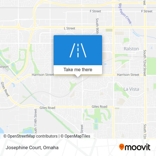 Mapa de Josephine Court