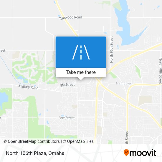 Mapa de North 106th Plaza