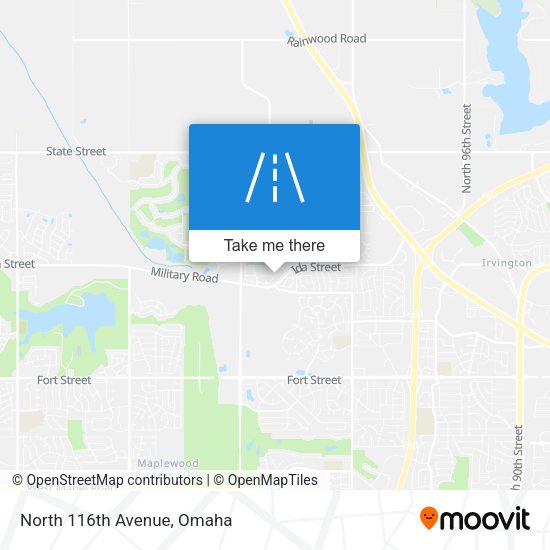 Mapa de North 116th Avenue