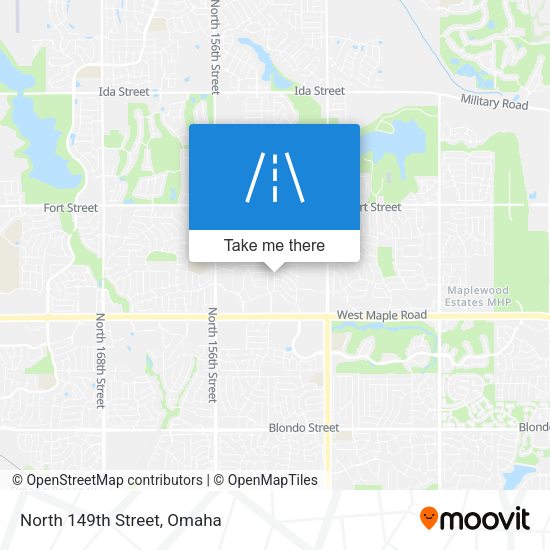 Mapa de North 149th Street