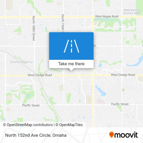 Mapa de North 152nd Ave Circle
