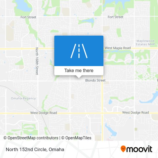 Mapa de North 152nd Circle