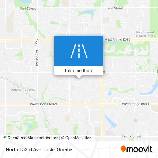 Mapa de North 153rd Ave Circle