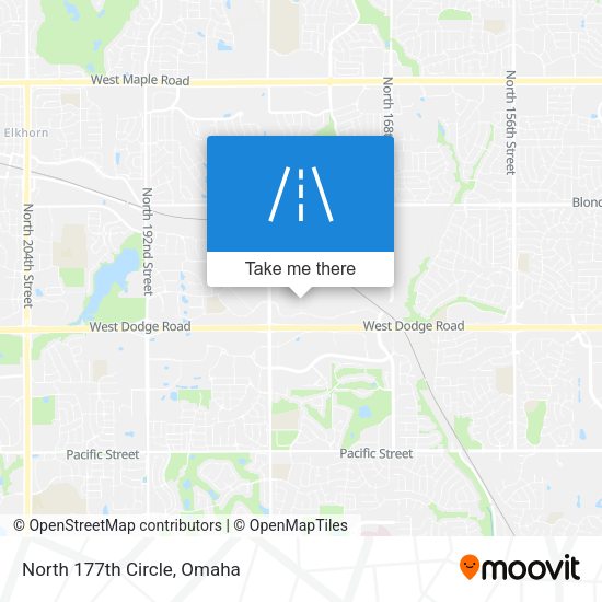 Mapa de North 177th Circle