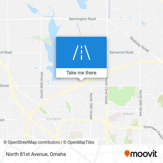 Mapa de North 81st Avenue