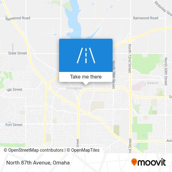 Mapa de North 87th Avenue